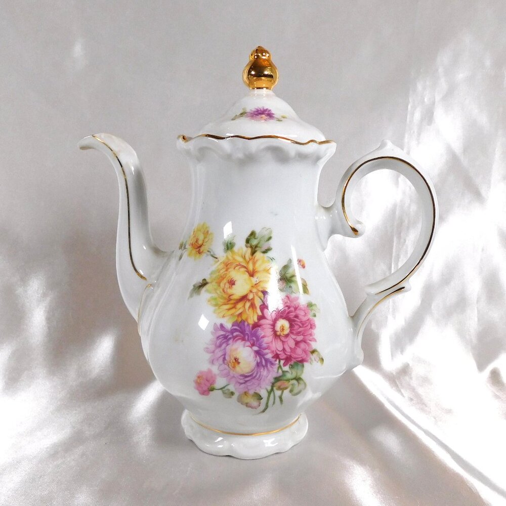 Winterling Floral Coffee Pot # 25419